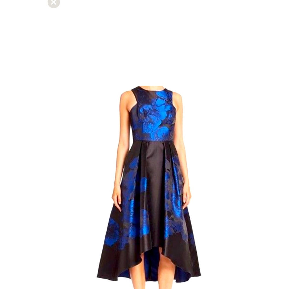 Shoshanna Midnight Coraline high-low dress